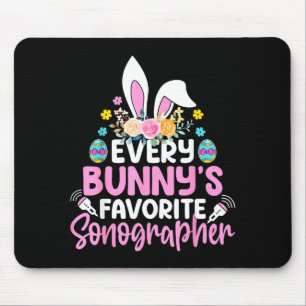 Jeder Kaninchen Lieblings-Sonographer Sonographie- Mousepad