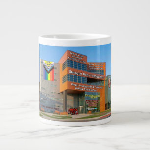 Jeder kann als Demokrat wählen. Jumbo-Tasse