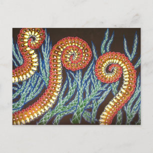 Jeder kommt irgendwie raus postkarte