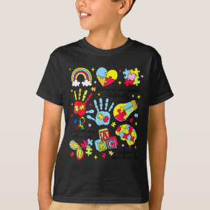Jeder kommuniziert anders Autismus-Bewusstsein T-Shirt