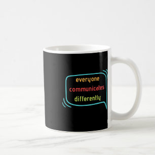Jeder kommuniziert anders clic kaffeetasse