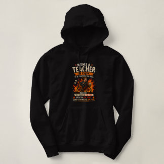 Jeder Lehrer wird das verstehen 😂🔥 Hoodie