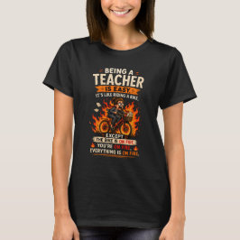 Jeder Lehrer wird das verstehen 😂🔥 T-Shirt
