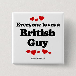 Jeder Lieben ein britischer Typ Button