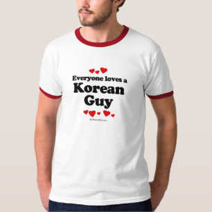 Jeder Lieben ein koreanischer Typ-T - Shirt