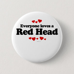 Jeder Lieben ein roter HauptT - Shirt Button