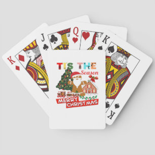 Jeder liebt einen Weihnachtsmann zu Weihnachten We Spielkarten