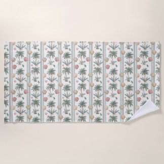 Jeder Morgen in den Tropen ist ein Neuanfang Strandtuch