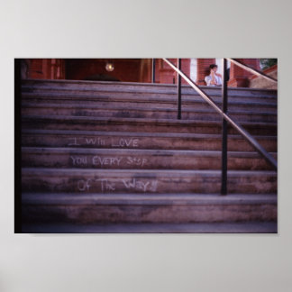 Jeder Schritt des Weges Poster