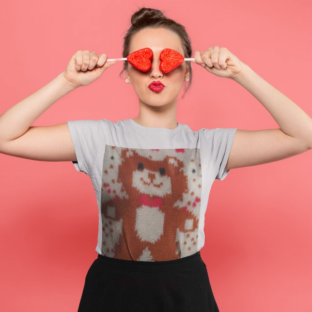 Jeder Schritt Ihrer Liebe T-Shirt (Every Stitch of Your Love Women's T-Shirt)