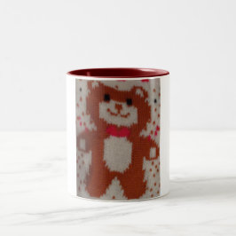 Jeder Schritt Ihrer Liebe Zweifarbige Tasse