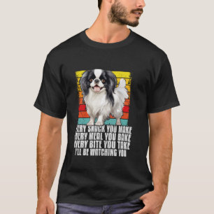 Jeder Snack, den Sie lustig machen Japanischer Chi T-Shirt