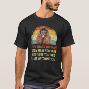Jeder Snack, den Sie machen American Cocker Spanis T-Shirt