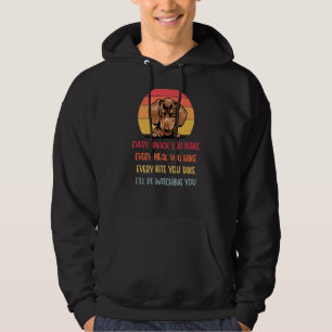 Jeder Snack, den Sie machen Dackel Hund Mama Hoodie