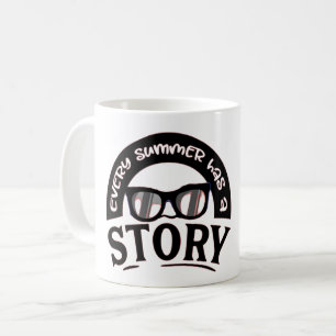 JEDER SOMMER HAT EIN GESCHICHTETES STRANDPARTY KAFFEETASSE
