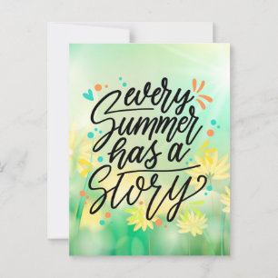 Jeder Sommer hat eine Geschichte -23431 Postkarte