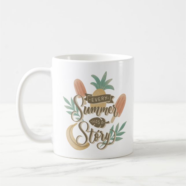 Jeder Sommer hat eine Geschichte Kaffeetasse (Links)
