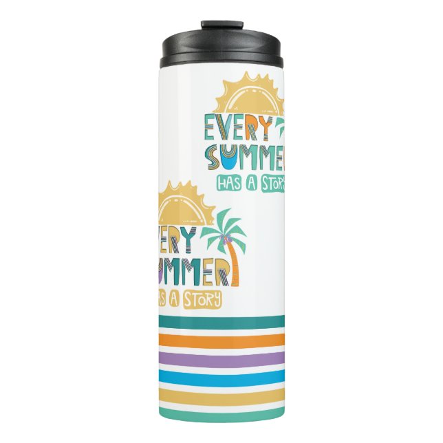 Jeder Sommer hat eine Geschichte Thermosbecher (Vorderseite)