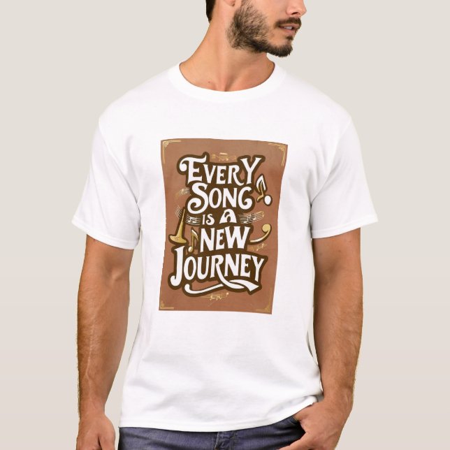 Jeder Song ist eine neue Option 3 T-Shirt (Vorderseite)