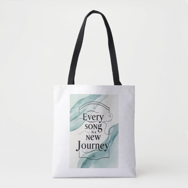 Jeder Song ist eine neue Reise Tasche (Vorderseite)