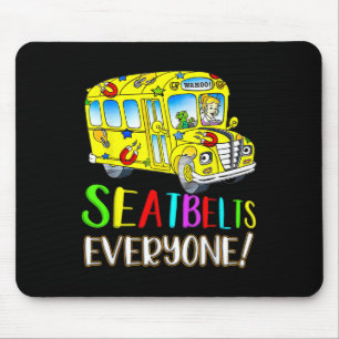 Jeder Spaß Magic School Bus Fahrer Job Prix Mousepad