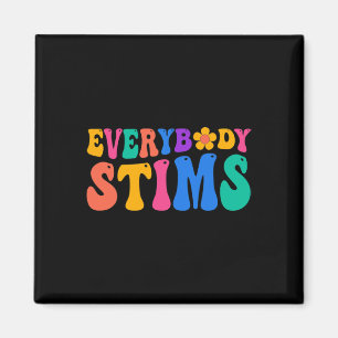 Jeder stimuliert Autismus-Bewusstsein Sonderpädago Magnet