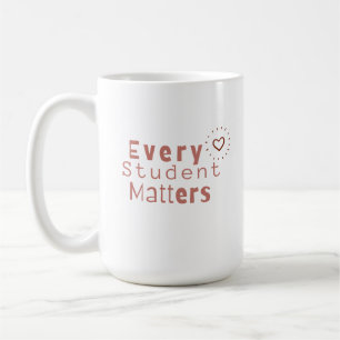 Jeder Student zählt Kaffeetasse