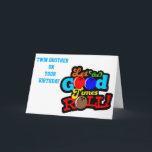 JEDER TAG IST BESONDERS BIRTHTAG MEIN **ZWEI SISTE KARTE<br><div class="desc">Wenn es einfach ist,  ein Zwilling zu sein... ..lass ihm heute,  indem er ihm diese Fun Birthday Card für SEINE ***BIRTHDAY*** FÜR SEINEN BESONDEREN TAG JEDEN SINGLE!!!!!!!!!!    DANKE IHNEN FÜR DIE STOPPING VON 1 VON MEINEN 8 STORES! UND,  SIE KÖNNEN BROTHER ZU SCHIESSEN IN EINER MINUTE!!!!</div>