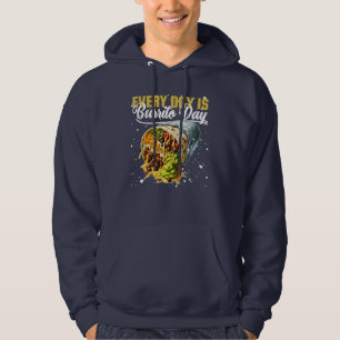 jeder Tag ist Burrito-Tag Hoodie