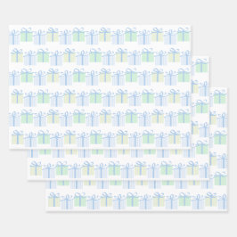 Jeder Tag ist ein Geschenk Junge Geburtstag Wrappi Geschenkpapier Set