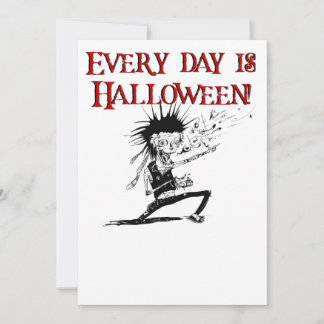 Jeder Tag ist Halloween! Einladung