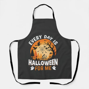 Jeder Tag ist Halloween Vintage T-Shirt Design Schürze