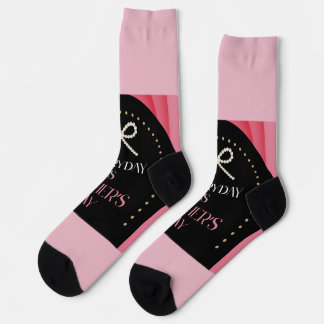 Jeder Tag ist Muttertag Elegance Rosa Socken