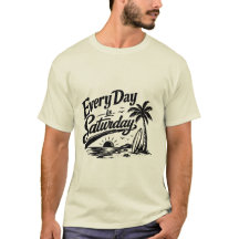 Jeder Tag Ist Samstag Retro-Strandurlaubs-Vibes