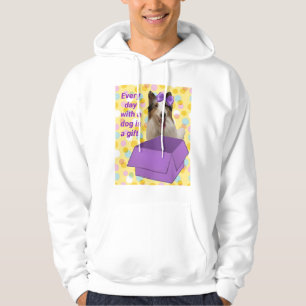 Jeder Tag mit einem Hund ist ein Geschenk Hoodie