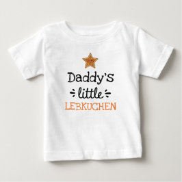 [Jeder Text] Klein Lebkuchen Baby T-shirt