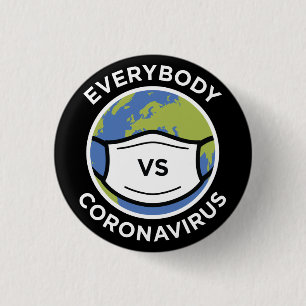 Jeder VS Coronavirus Button