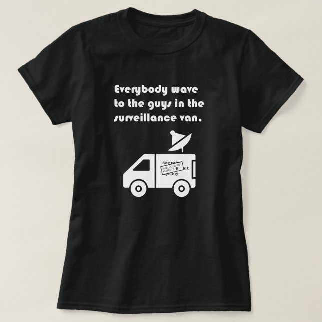 "Jeder winkt..." T-Shirt (Design vorne)