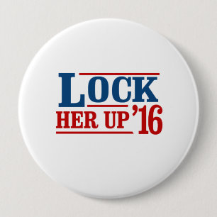 Jedermann aber Hillary - schließen Sie ihr hohes Button