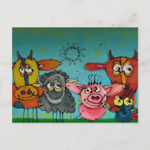 jedermann gesehenes pietje? postkarte