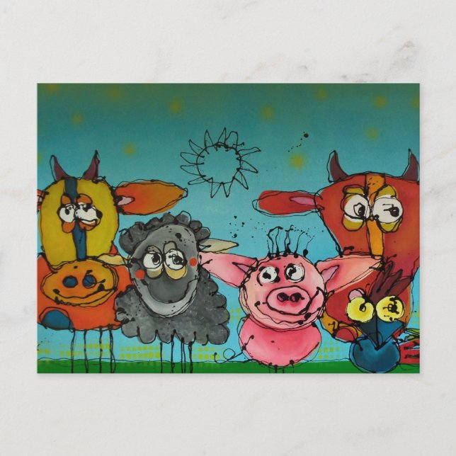 jedermann gesehenes pietje? postkarte (Vorderseite)