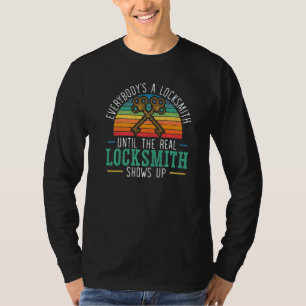Jedermann ist ein Schlosser Schlosserhandwerk Schl T-Shirt