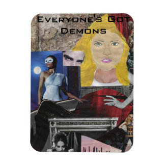 Jedermanns Got Demons Pop Art Magnet