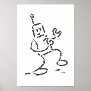 Jedermanns Roboter Poster