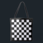 jederzeit für Schachbretter oder Schach bereit Tasche<br><div class="desc">Überall in Drucktasche mit 8 x 8 schwarz-weiß Schachbrettgitter,  ideal für Schachbretter oder Schachspiele. Schachbrett Spielstücke sind nicht inbegriffen. Schachspielstücke sind nicht inbegriffen.</div>