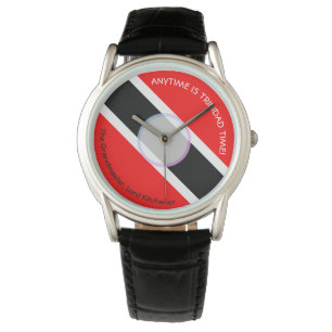 jederzeit ist Trinidad Zeit Armbanduhr