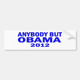 Jedes aber Obama 2012 Autoaufkleber