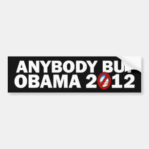Jedes aber Obama - 2012 Autoaufkleber