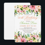 JEDES ALTER - Einladung zur Blumengeburt<br><div class="desc">Feiern Sie mit dieser Blumengeburteinladung einen Meilenstein in der Geschichte. Es ist romantisch und perfekt für die Frau,  die Blume Lieben. Grafiken von OctopusArtis.etsy.com. Die Einladung beinhaltet romantische Blumenmuster und Holz,  die sich perfekt für eine Frühlings- oder Sommerzeit-Party Einladung eignen.</div>