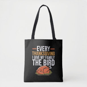 Jedes Erntedankfest gebe ich meiner Familie den Vo Tasche